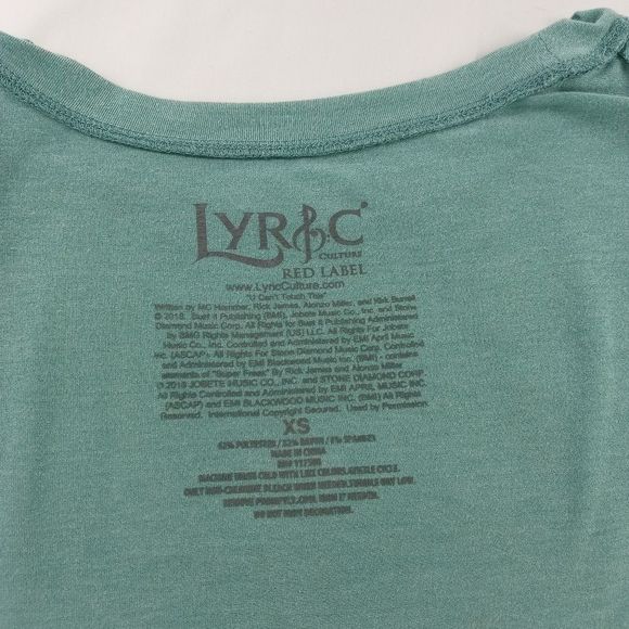 Lyric Culture Red Label band tee STOP Hammer Time MC Hammer fan t-shirt pants - Picture 8 of 9